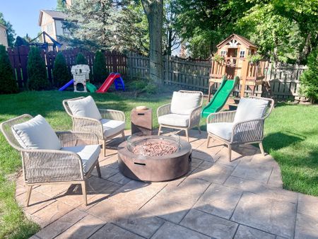 My favorite conversation set is back on major sale before Spring starts! Now is a great time to buy outdoor furniture. 

UndeniablyElyse.com

Patio furniture, neutral home decor, fire pit, round fire pit, outdoor finds, backyard setup 

#LTKsalealert #LTKhome #LTKfamily