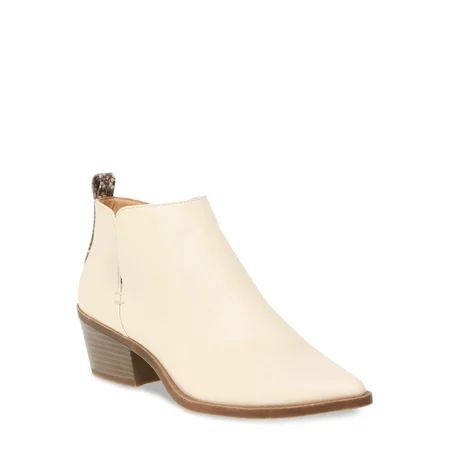 Time and Tru Women's Western Booties | Walmart (US)