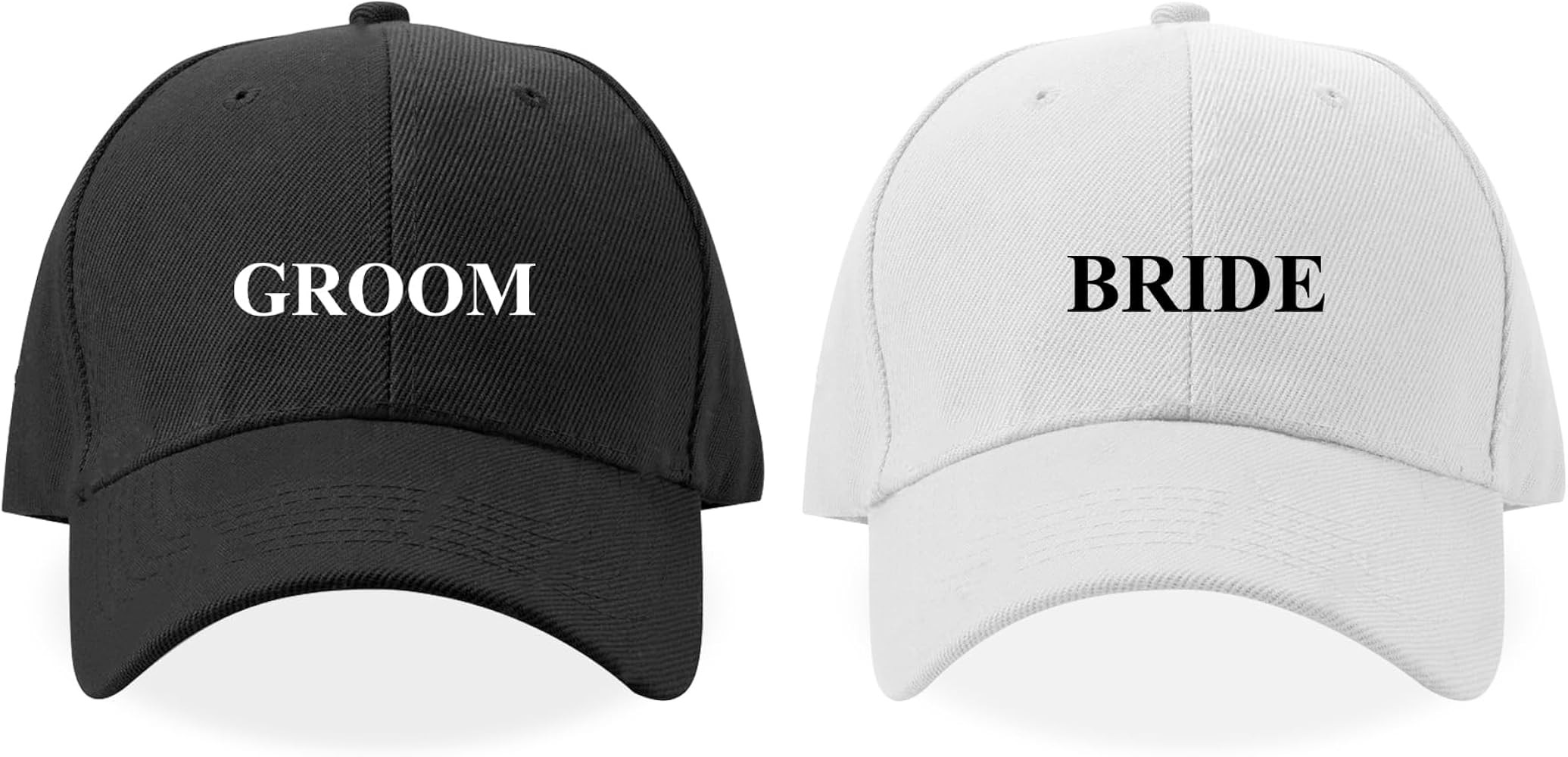 LADY&HOME Mr and Mrs Hats,Bride Groom Hats,Honeymoon Essentials Wedding Engagement Gifts for Coup... | Amazon (US)