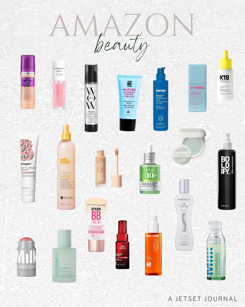 Searching for the bestselling Amazon Beauty Finds? Featured in this collection are haircare finds like Aquage SeaExtend Silkening Oil Treatment and COLOR WOW Pop and Lock High Gloss Finish. We are also obsessed with NOONI Korean Lip Oil and Milk Makeup Hydro Grip Primer. Also here are the Briogeo Deep Conditioning Mask and Mise En Scene Perfect Serum. So many beauty finds this week! 

 #LTKSeasonal #LTKSaleAlert #LTKTravel