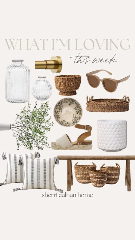 Products I’m Loving

Home decor  Amazon finds  summer must-haves  faux floral  glass vase  wicker basket  what I’m loving  weekly favorites  neutral home decor  

#LTKstyletip #LTKhome