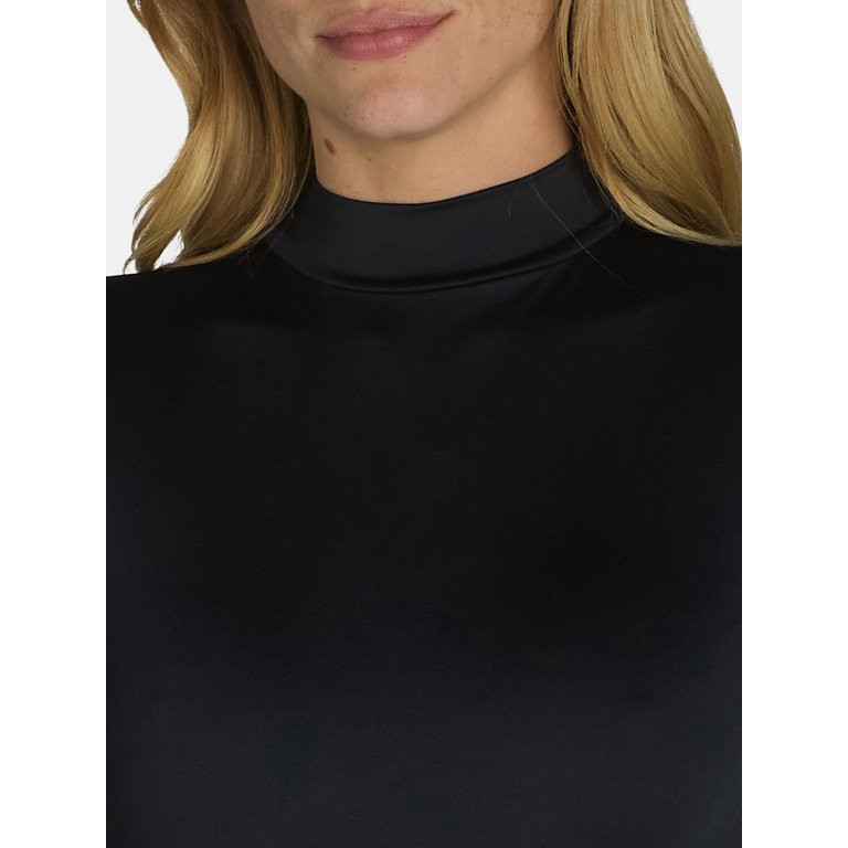 Madden NYC Women's Mockneck Bodysuit | Walmart (US)