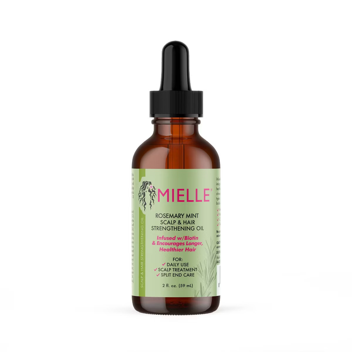 Mielle Organics Rosemary Mint Scalp & Strengthening Hair Oil  - 2 fl oz | Target
