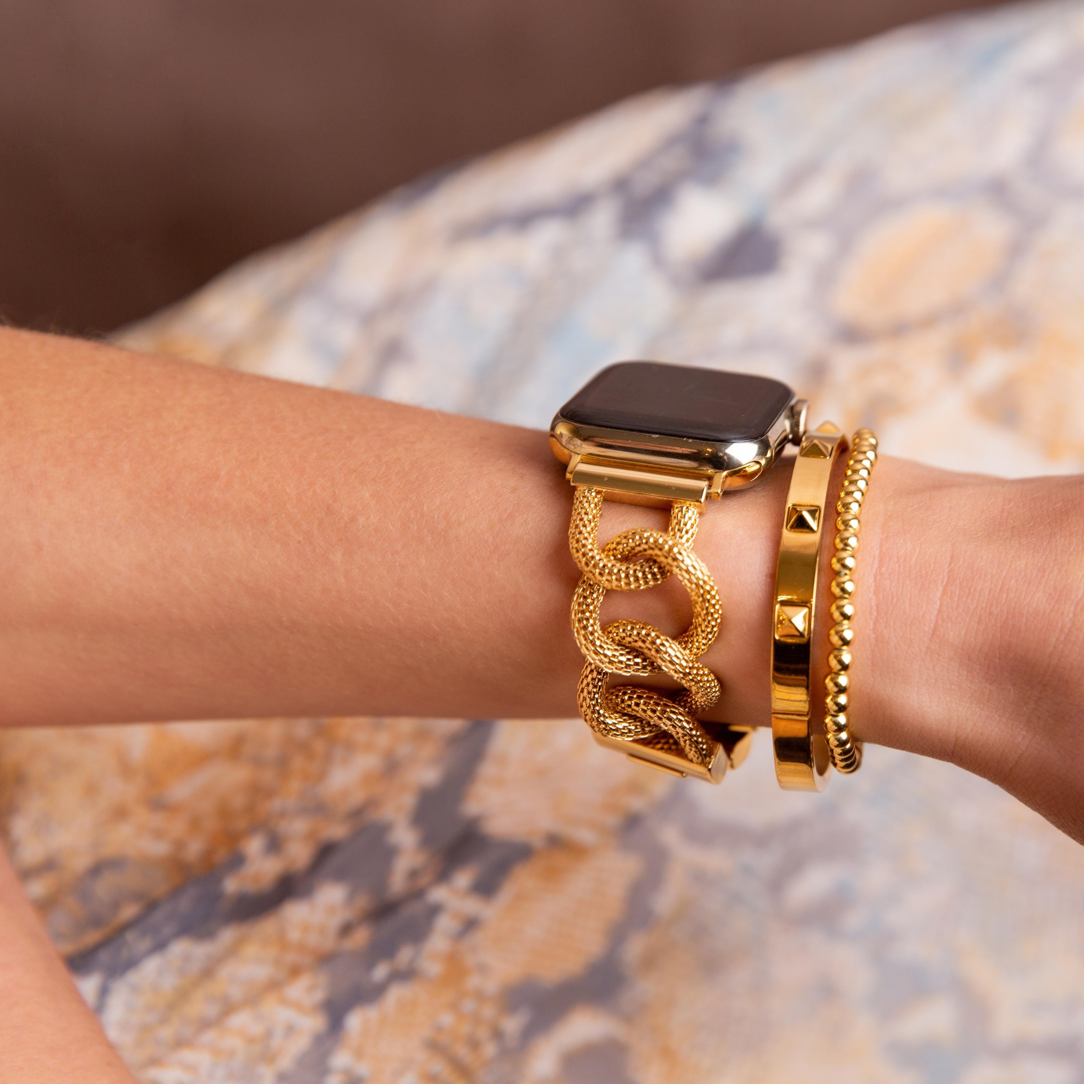 Mesh Link Band for the Apple Watch | Goldenerre