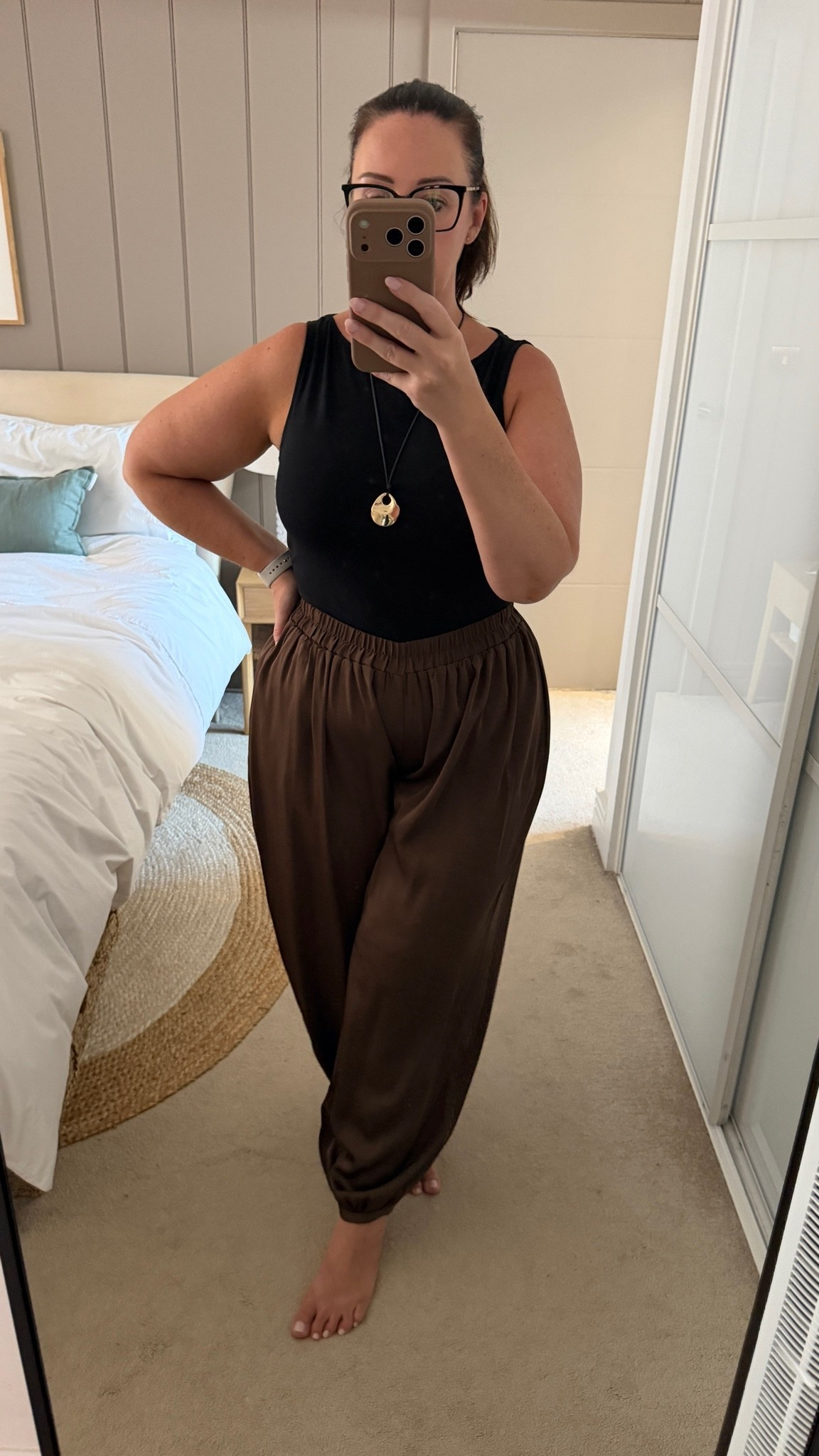 Satin balloon leg trousers from Primark

#LTKuk #LTKsummer #LTKmidsize