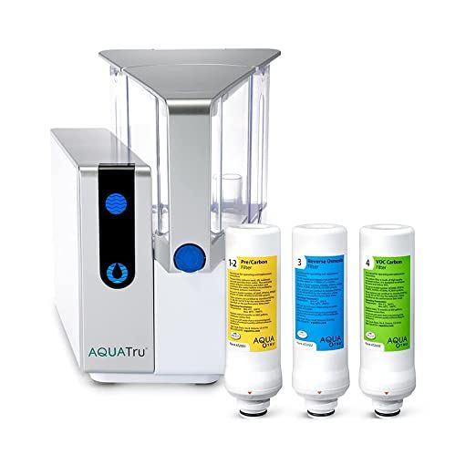 AquaTru - Countertop Water Filtration Purification System with Exclusive 4-Stage Ultra Reverse Os... | Amazon (US)