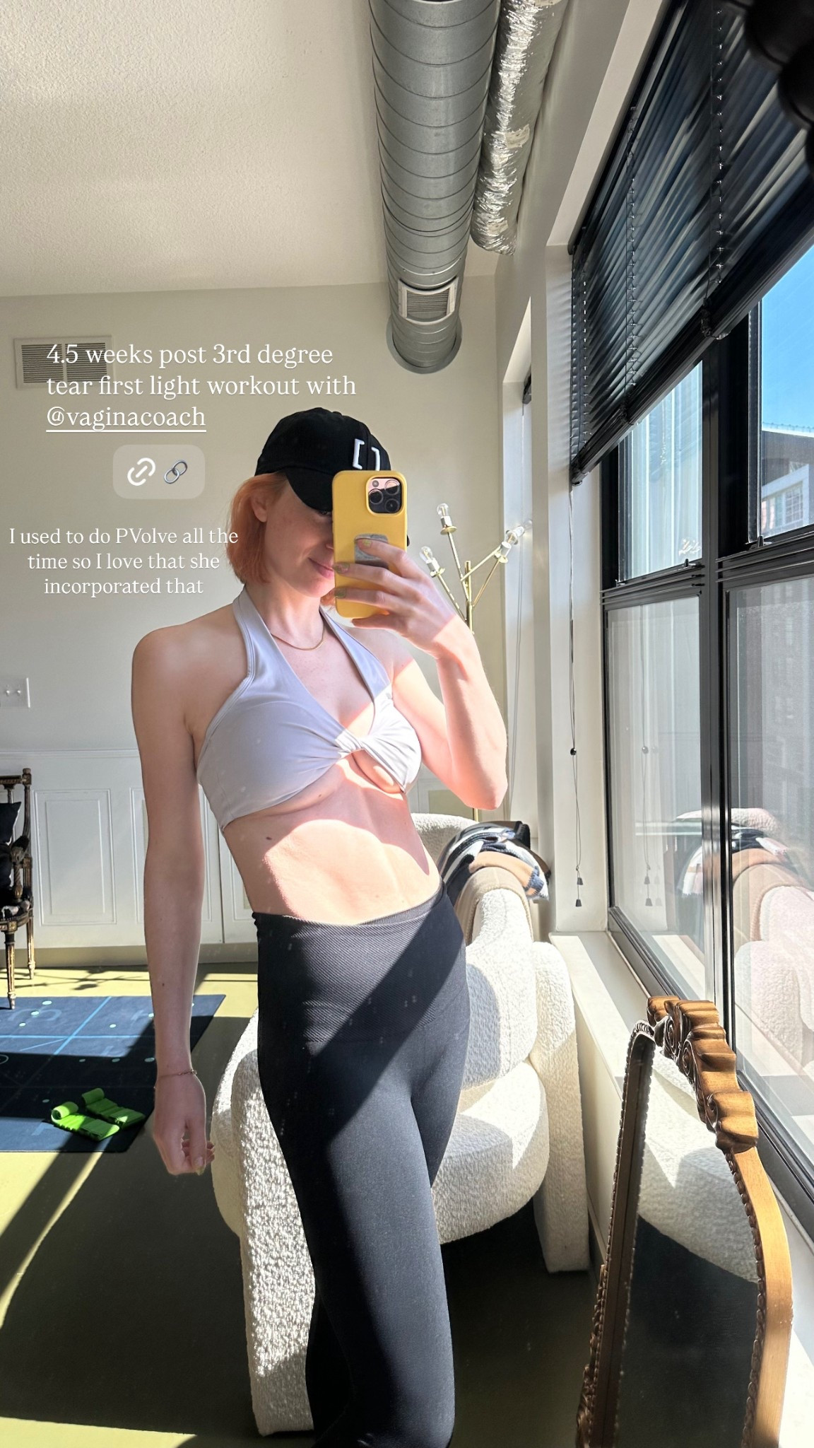 Postpartum easing back into slow and controlled movements post 3rd degree tear 

Pilates at home 
P Volve 
Sports bra sale 
Mother’s Day Gifts 


#LTKActive #LTKBump #LTKFindsUnder50