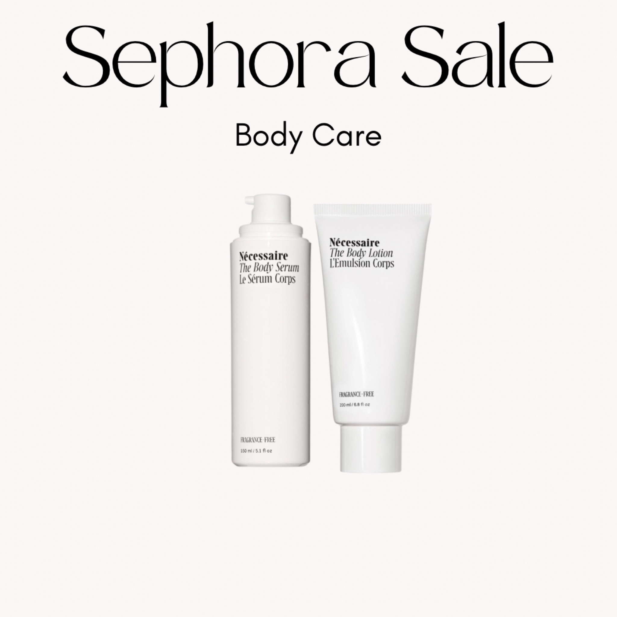 I got these in a FabFitFun box a long time ago and is now my go to for body lotion! Bonus when you mix it with the serum!!

#LTKsalealert #LTKbeauty #LTKxSephora