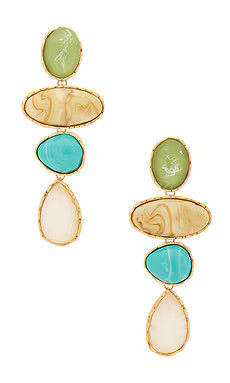 8 Other Reasons x REVOLVE Claire Drop Stud in Multi from Revolve.com | Revolve Clothing (Global)