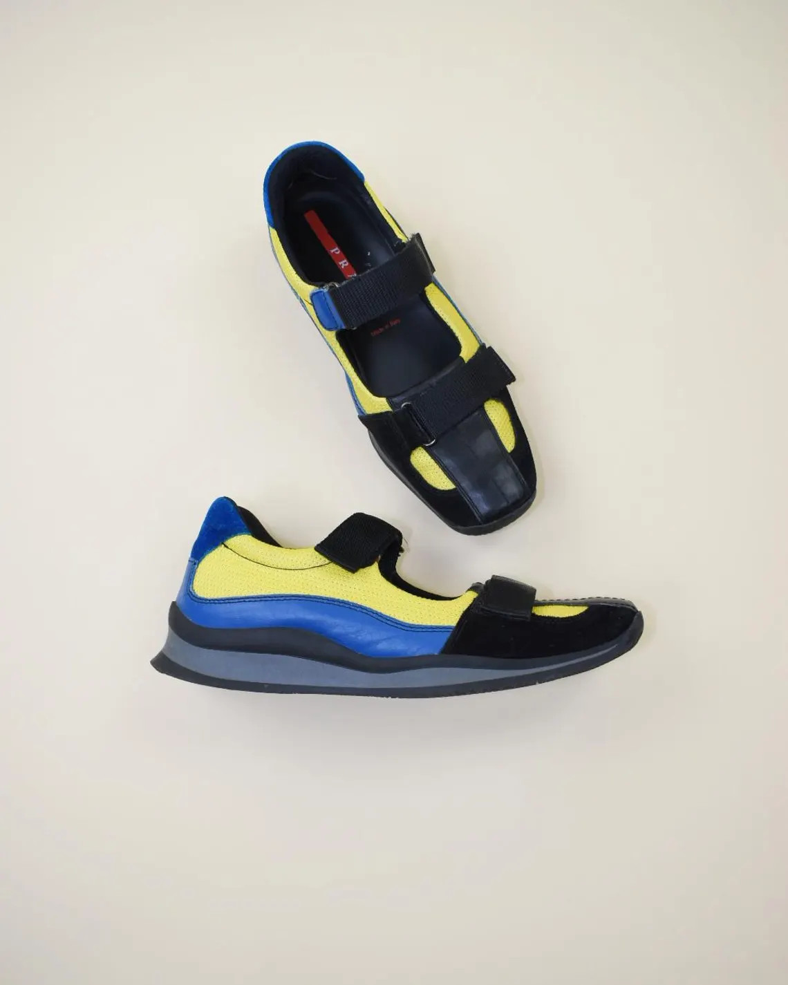 Prada Suede Mary Jane Sneakers - Size 38,7.5 | Etsy (US)