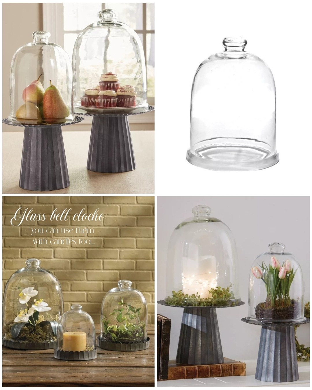 Glass bell cloche 🤎 

#LTKSeasonal #LTKHome #LTKSaleAlert
