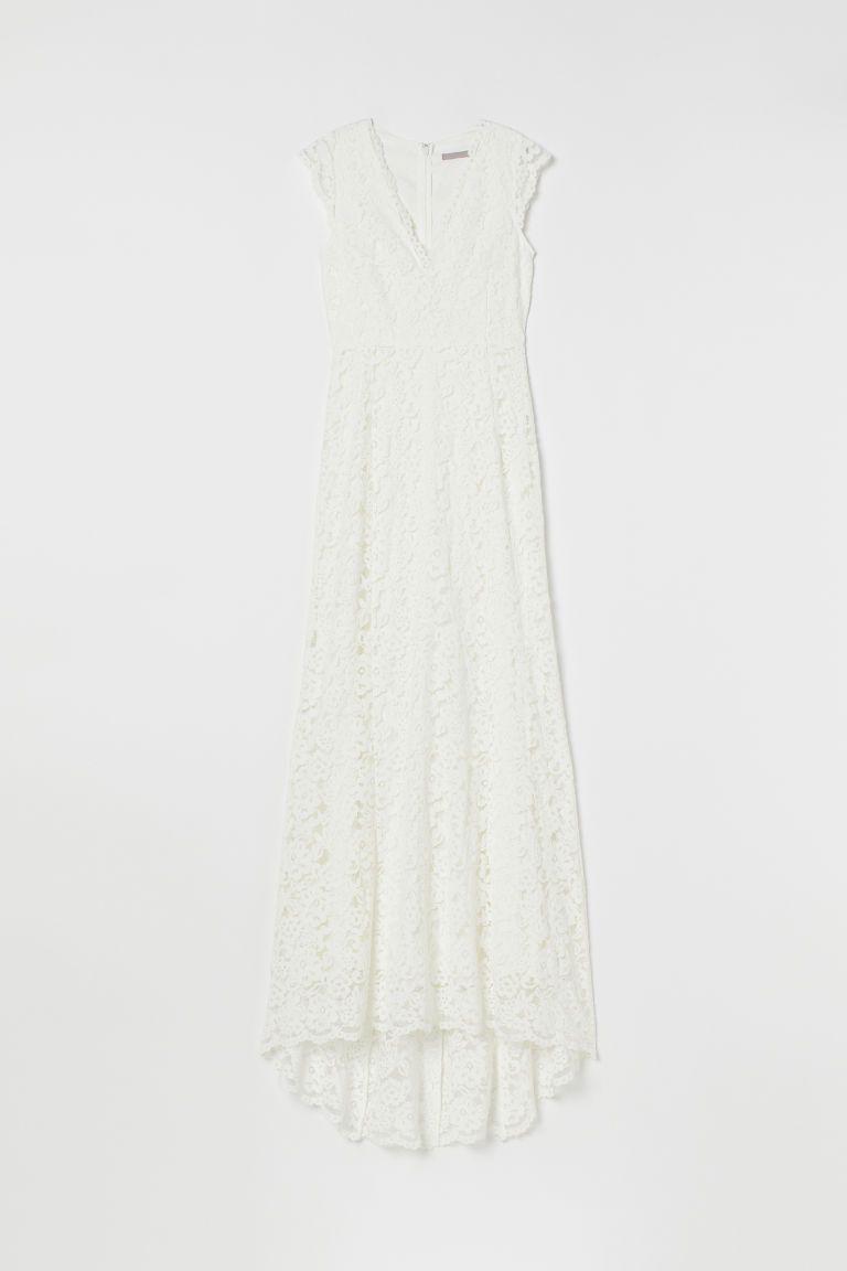 H & M - Lace Wedding Dress - White | H&M (US)