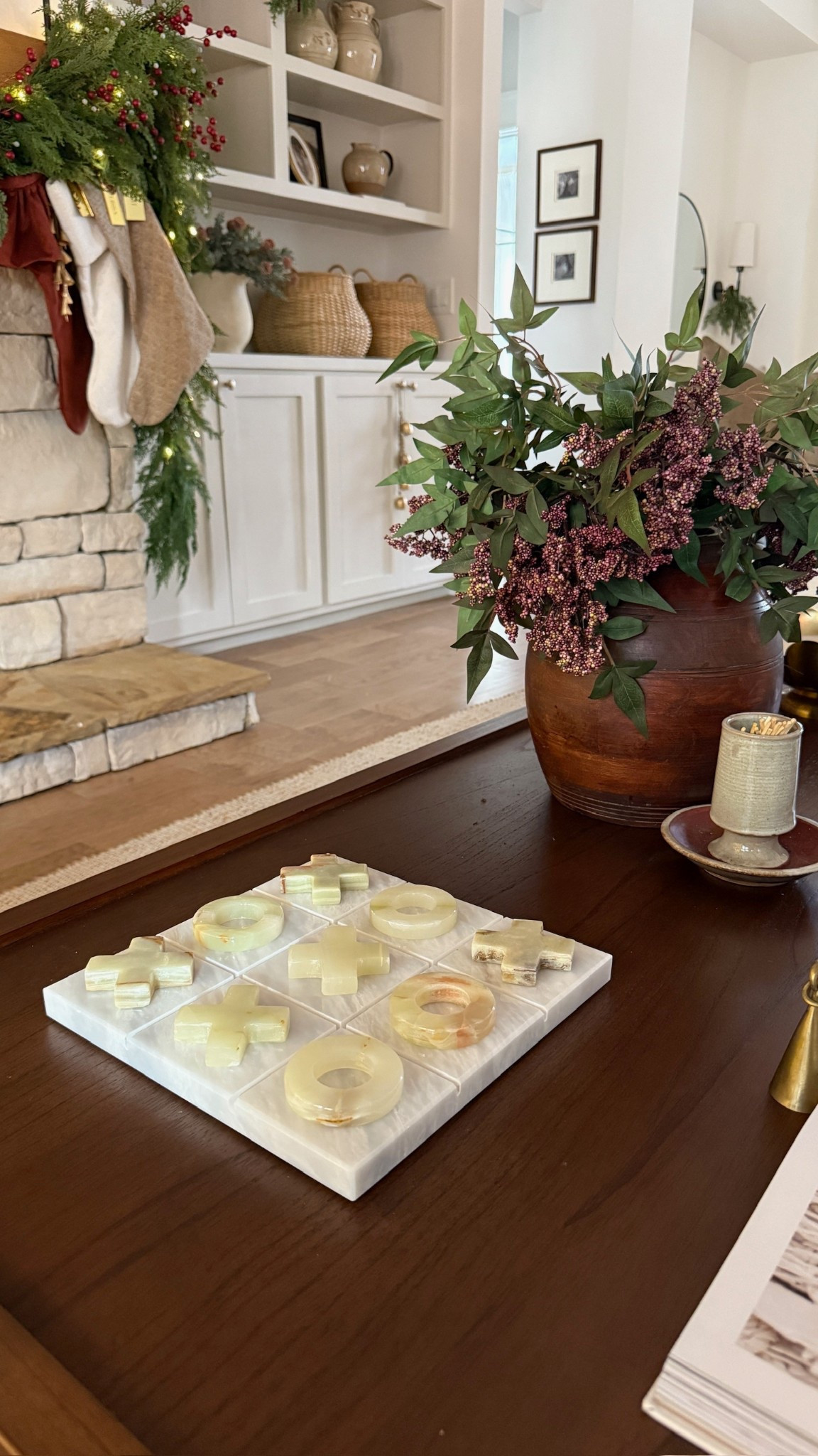 Love this fun touch to our living room coffee table, doubles as pretty decor! 

#LTKHoliday #LTKHome #LTKFindsUnder50