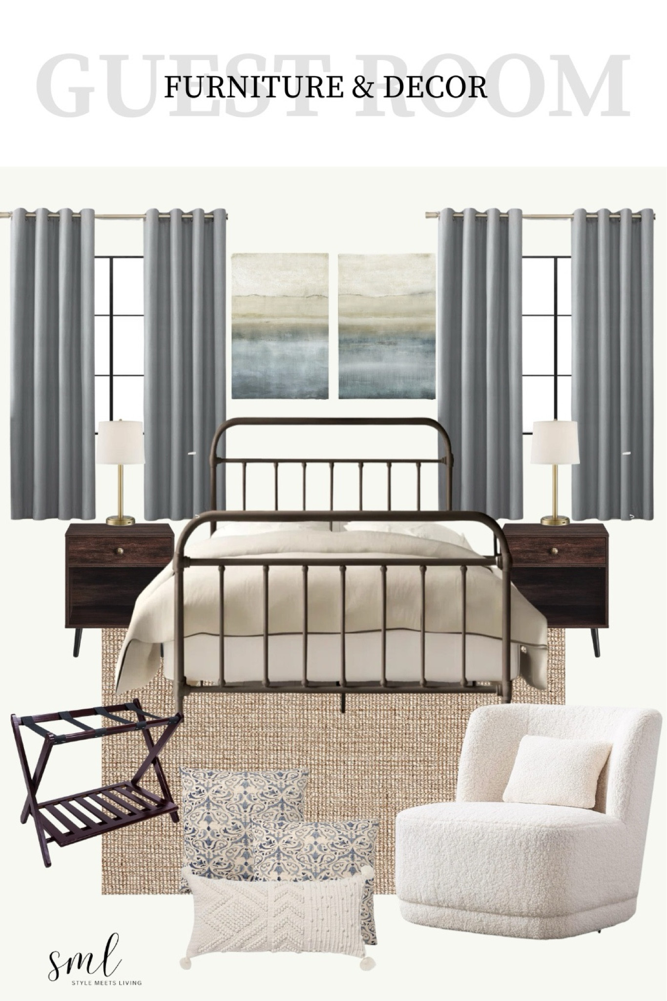 Discover inviting decor & furniture ideas for your guest bedroom! Create a warm and welcoming space with chic bedding, versatile furniture arrangements, and clever decor tips. Transform your guest room into a cozy sanctuary your visitors will adore. ✨🛏️ #GuestBedroomIdeas #HomeDecor #FurnitureInspiration #InteriorDesign #GuestBedroomFurniture #GuestBedroomDesign

#LTKhome