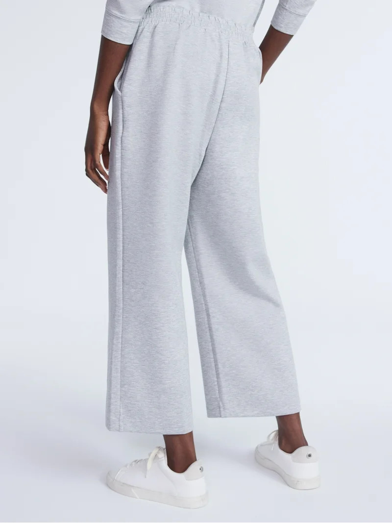 Scoop Women's and Women's Plus New Scubaknit Cropped Pants, Sizes XS-4X | Walmart (US)