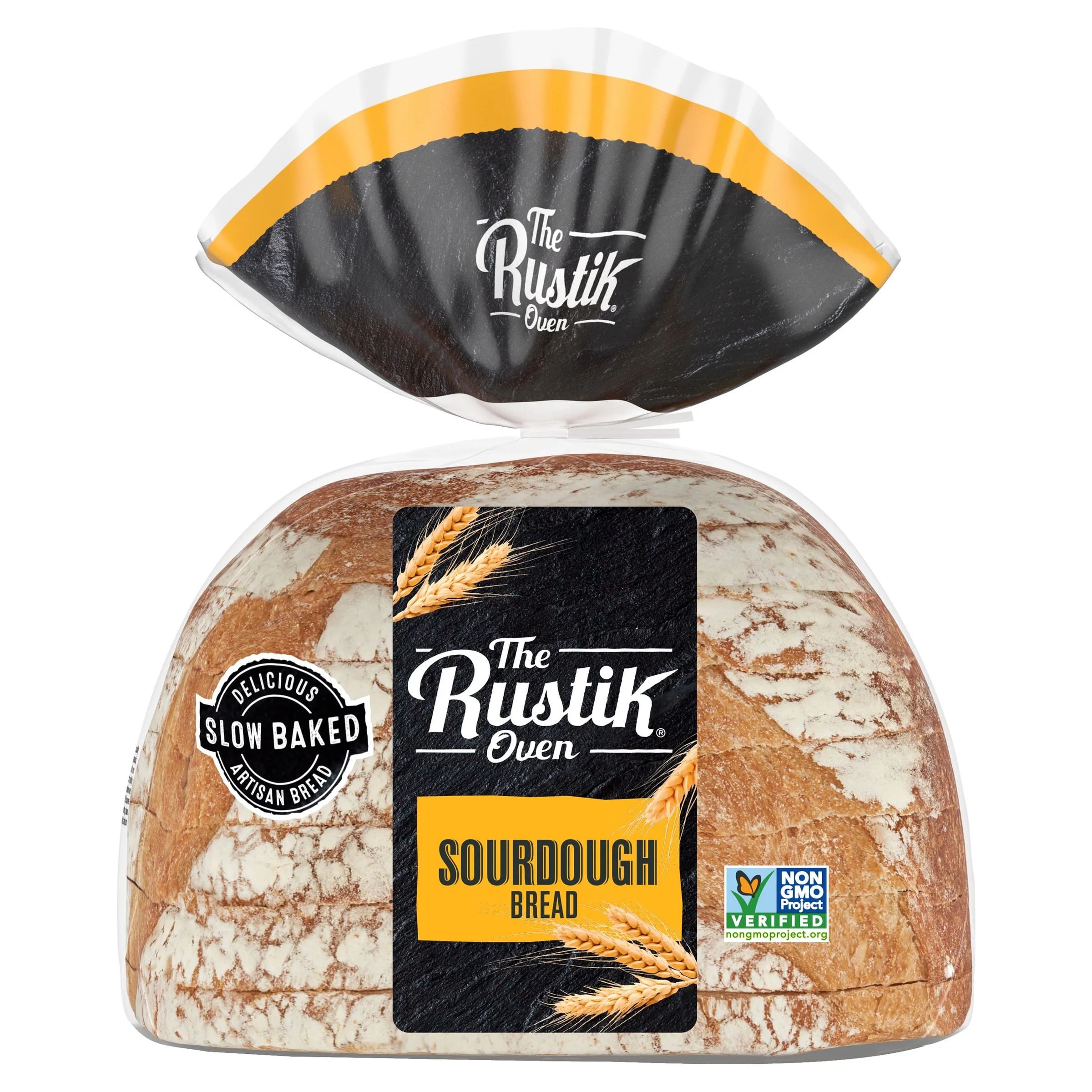 The Rustik Oven Sourdough Bread, Slow Baked Delicious Artisan Bread, Non-GMO, 16 oz | Walmart (US)