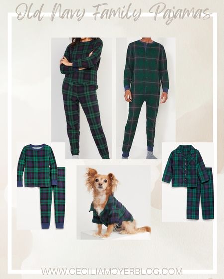 Old Navy pajama sets for the family!  Green plaid pajamas - kids pajamas - holiday pajamas - Christmas pajamas - pet pajama - mens pajamas - pajama sets - kids clothes - matching family pajamas  

#LTKunder50 #LTKHoliday #LTKfamily