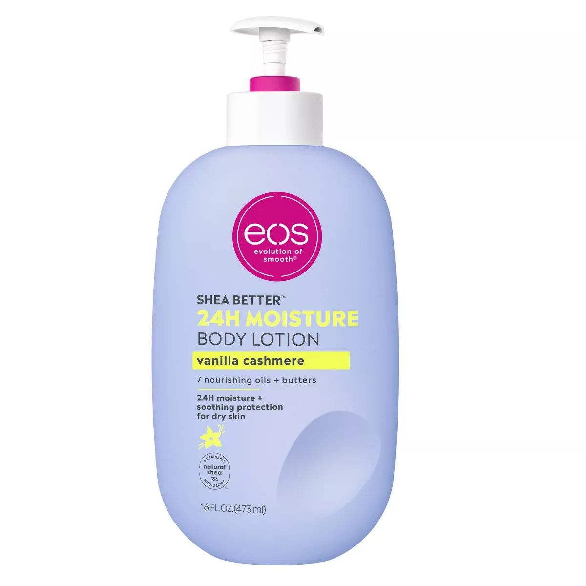 eos Shea Better Moisture Body Lotion - Vanilla Cashmere - 16 fl oz | Target