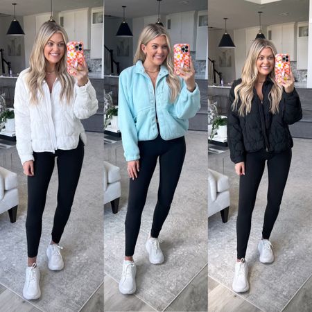 These jackets!! They’re the perfect layer as we get into cooler weather, I can’t wait to wear them all season all!

@freepeople #fpmovement #freepeople 
Free people movement, activewear, workout outfits, athleisure, mom outfit,  bump friendly

#LTKFind #LTKunder100 #LTKFitness