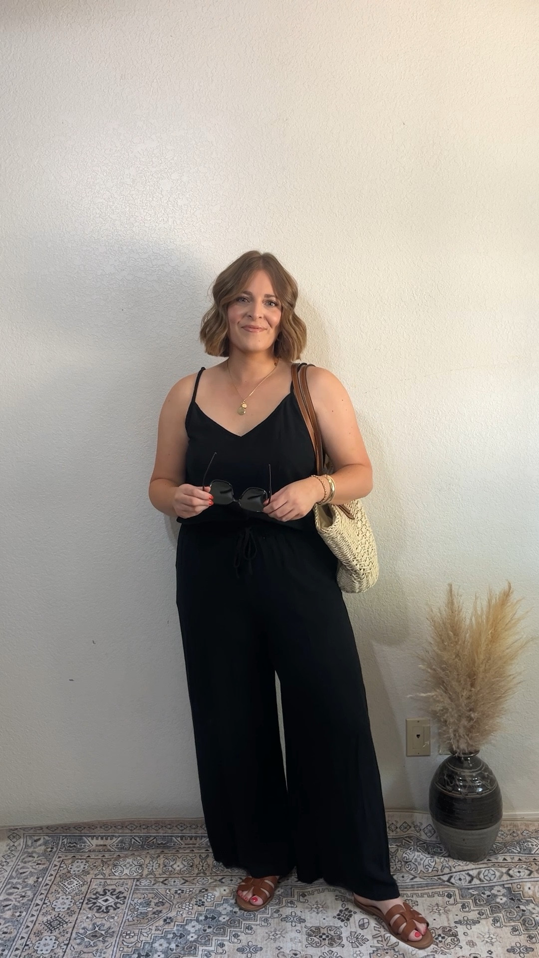 Summer outfit// easy linen set to throw on and go! Can dress up or down. 

Wearing L (tts) I’m 5’4

#LTKFindsUnder50 #LTKMidsize #LTKStyleTip