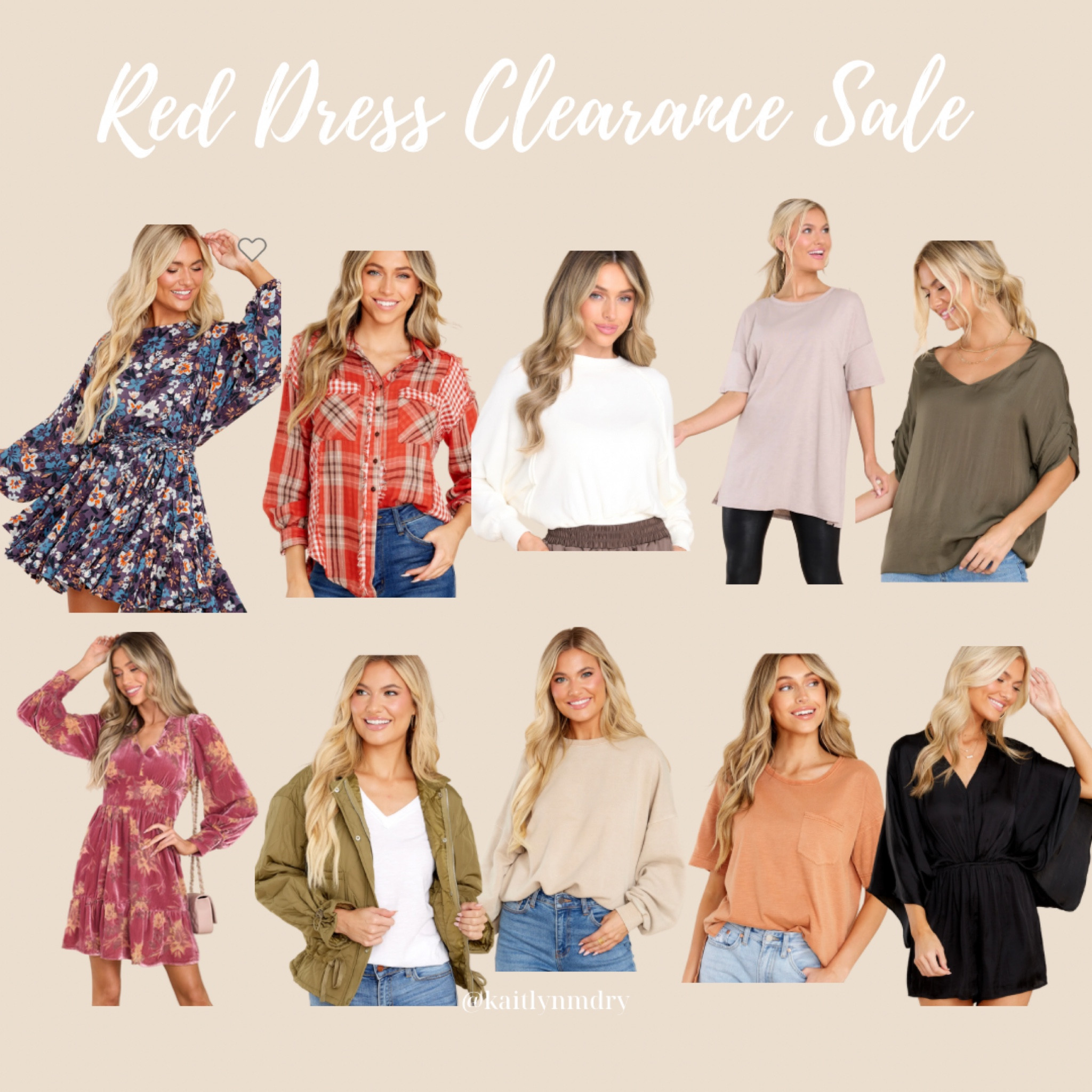 Red dress warehouse sale! 

#LTKFind #LTKunder50 #LTKstyletip