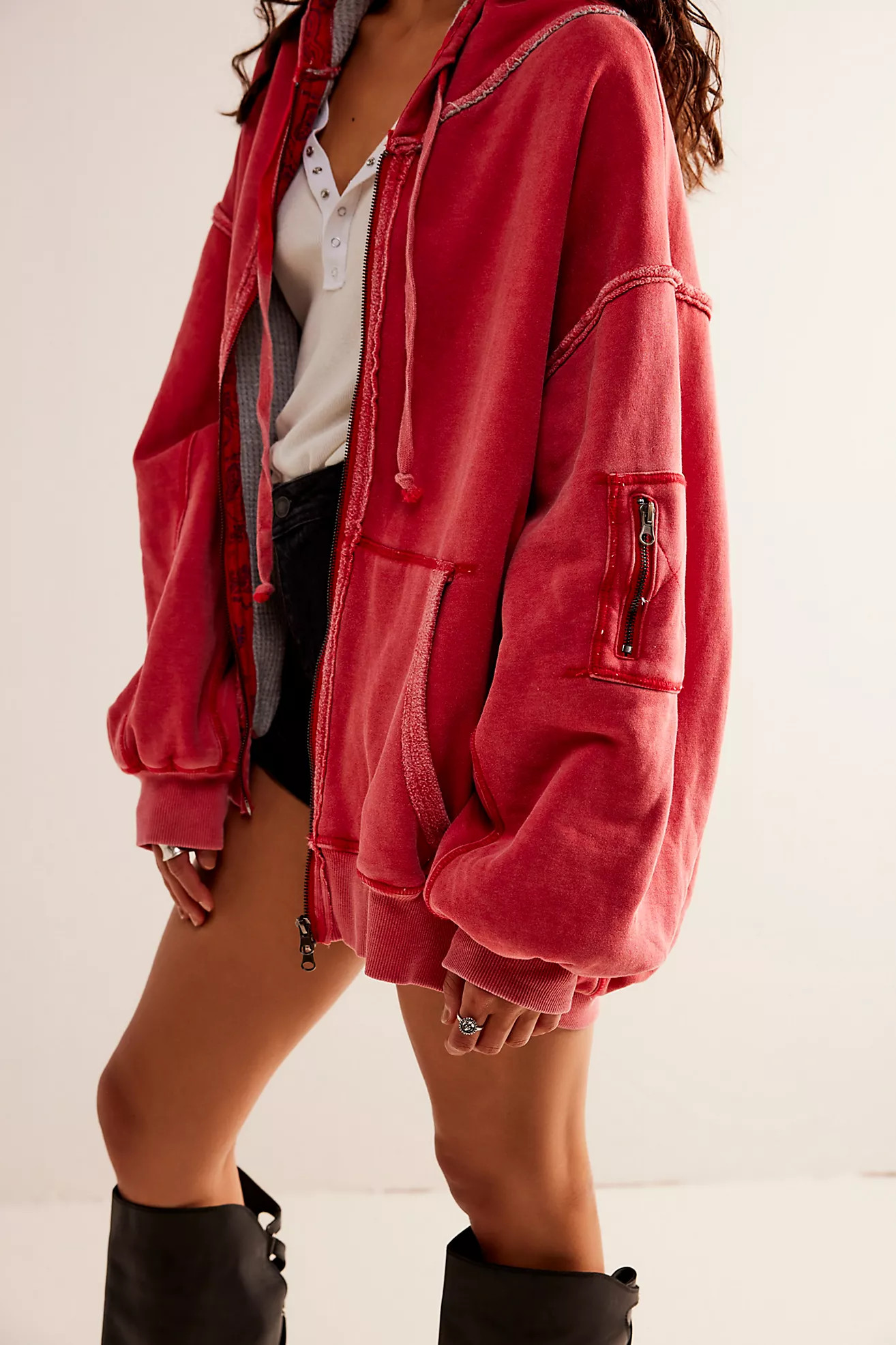 We The Free By Your Side Lined Hoodie | Free People (Global - UK&FR Excluded)