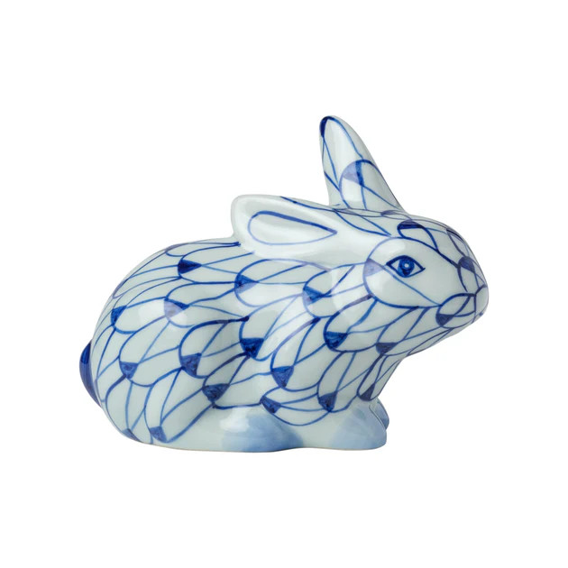 Chinoiserie Decorative Bunny - Medium | Cailini Coastal