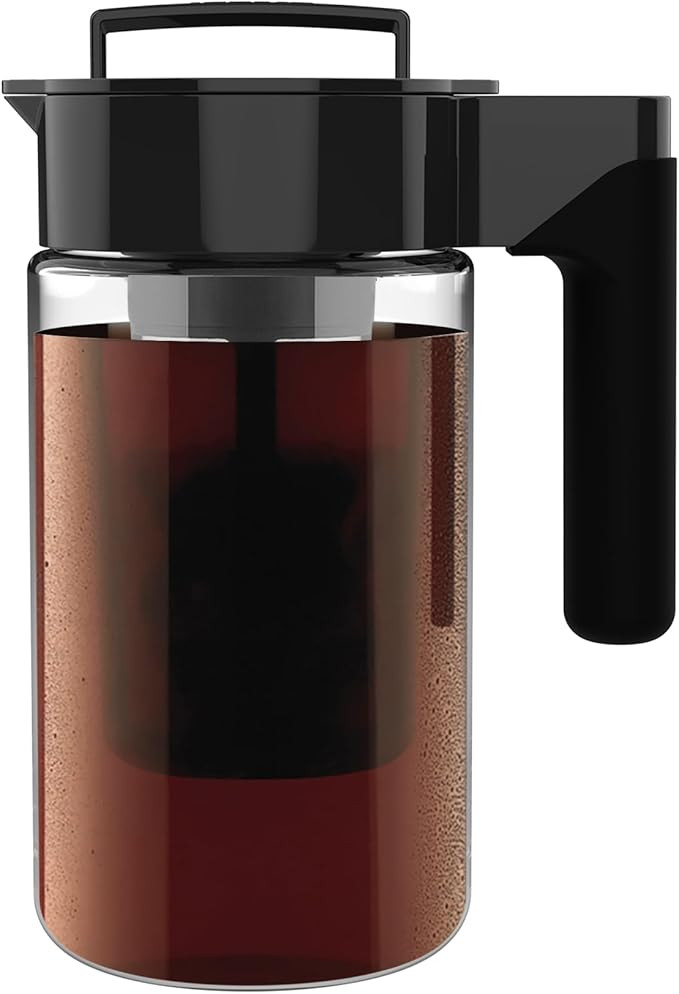 Takeya Glass Cold Brew Coffee Maker for Iced Coffee, Airtight Pitcher, Premium Quality, 1 Quart, ... | Amazon (US)