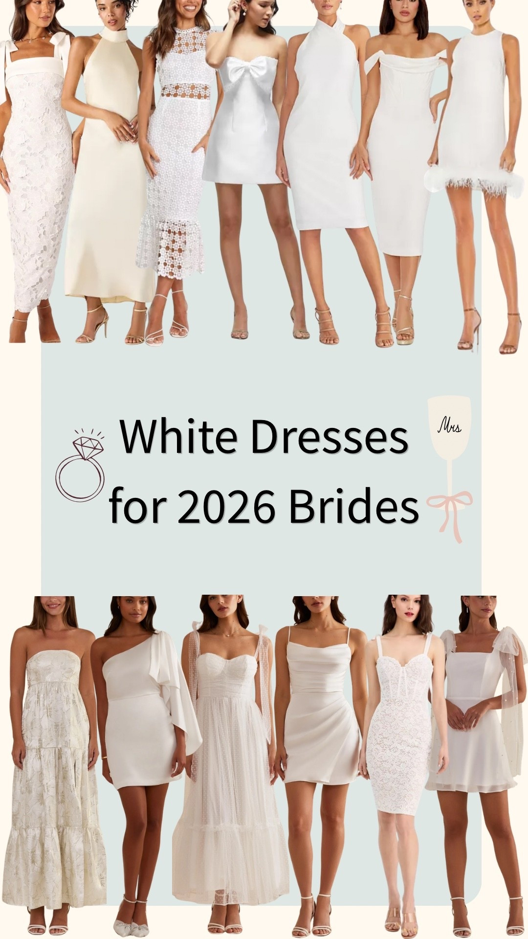 A white dress for every bride 🤍💍

#LTKSaleAlert #LTKWedding