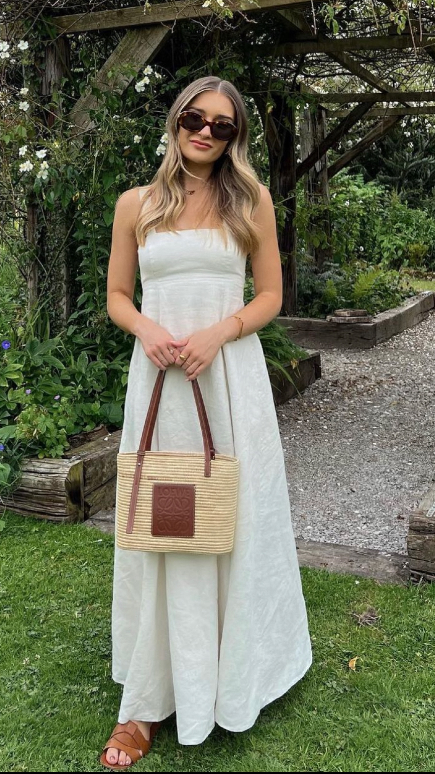 maxi dresses and rompers Off White Long Sleeve Maxi Romper With Embroidery main image 0