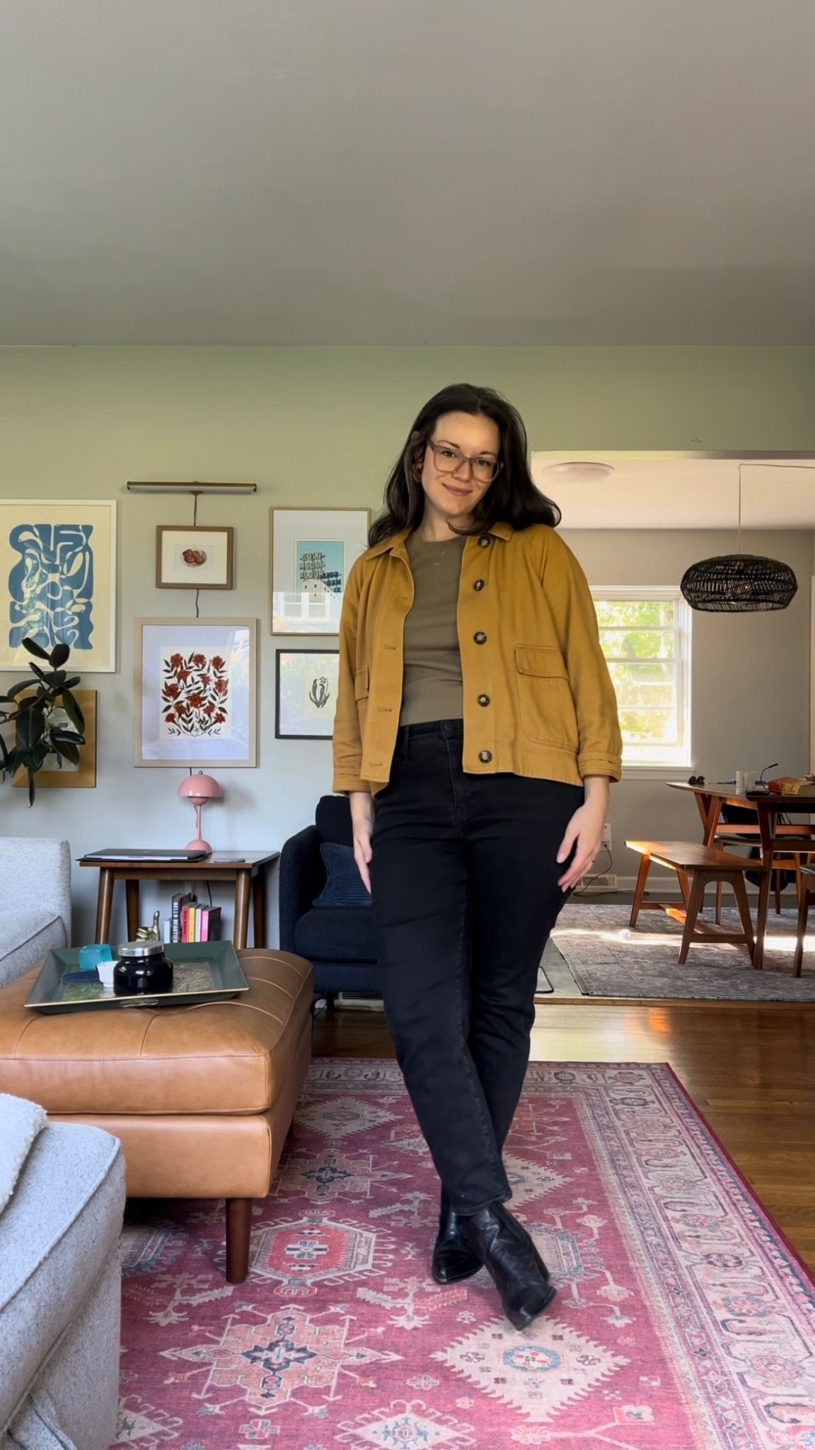 My whole outfit (except boots) are from Madewell! Not everything is still available online, so I’ve tagged similar styles. 🫶 PS I’m 5’4 and 160ish lbs wearing size 31p in the jeans  

#LTKMidsize