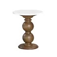 My Texas House Vivienne Marble Top End Table | Walmart (US)