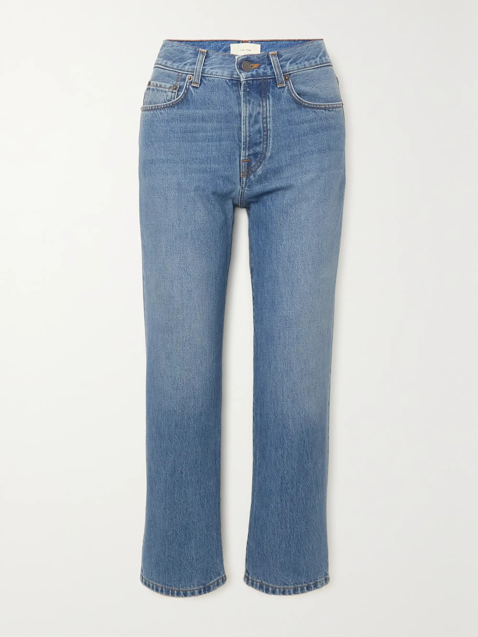 Lesley mid-rise straight-leg jeans | NET-A-PORTER (US)