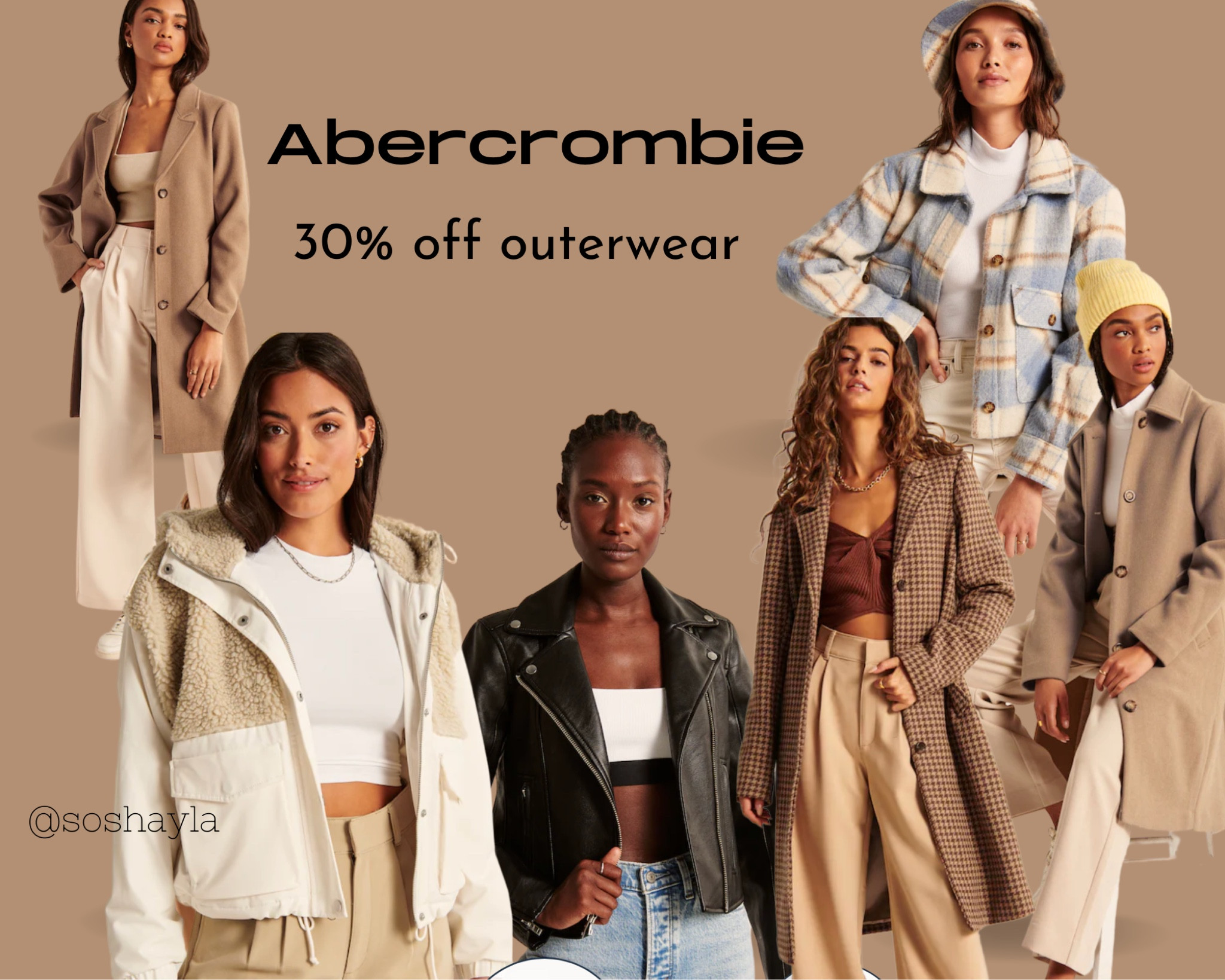 30% off outerwear


#LTKHoliday #LTKSeasonal #LTKsalealert