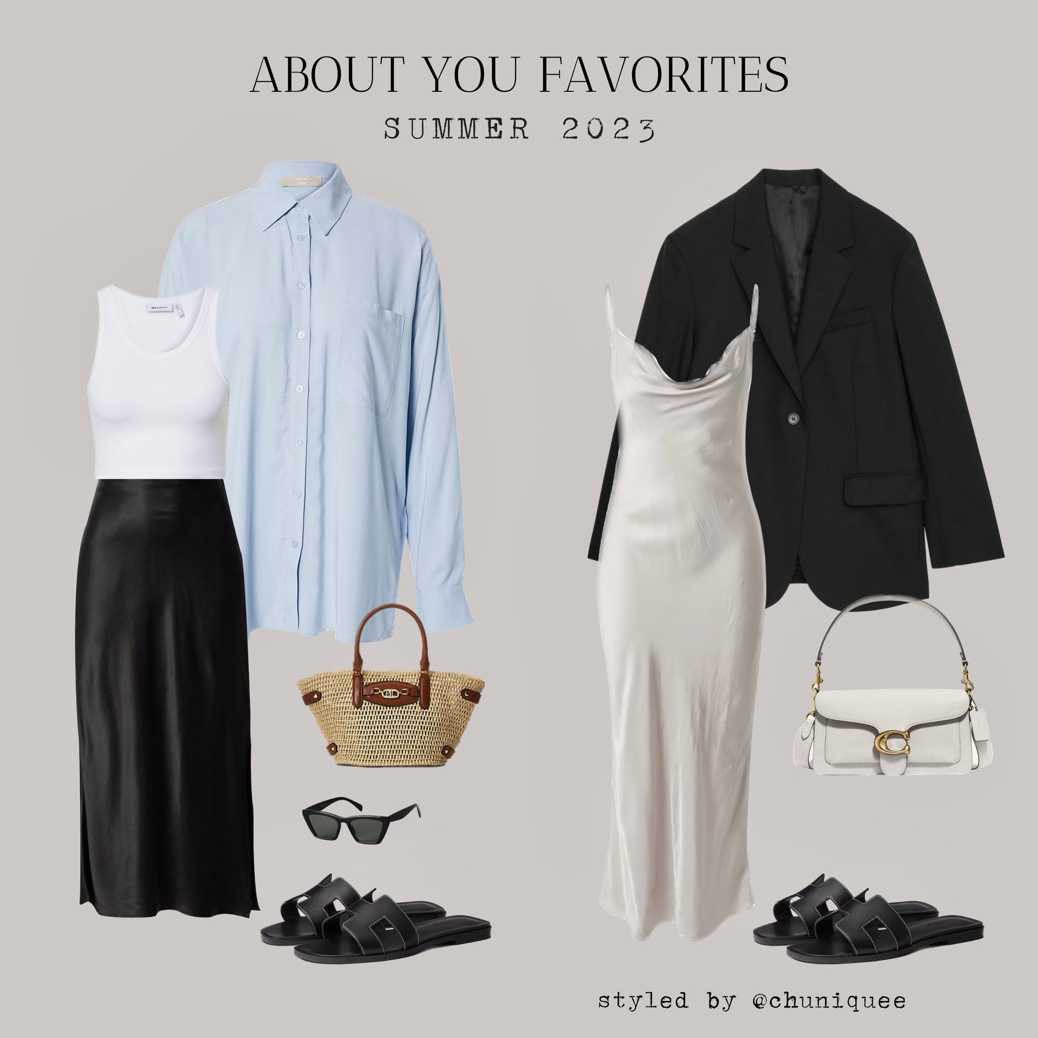 summer outfit ideas 🤍🖤

#satinskirt #blouse #blueblouse #hermes #sandales



#LTKSeasonal #LTKfit #LTKFind