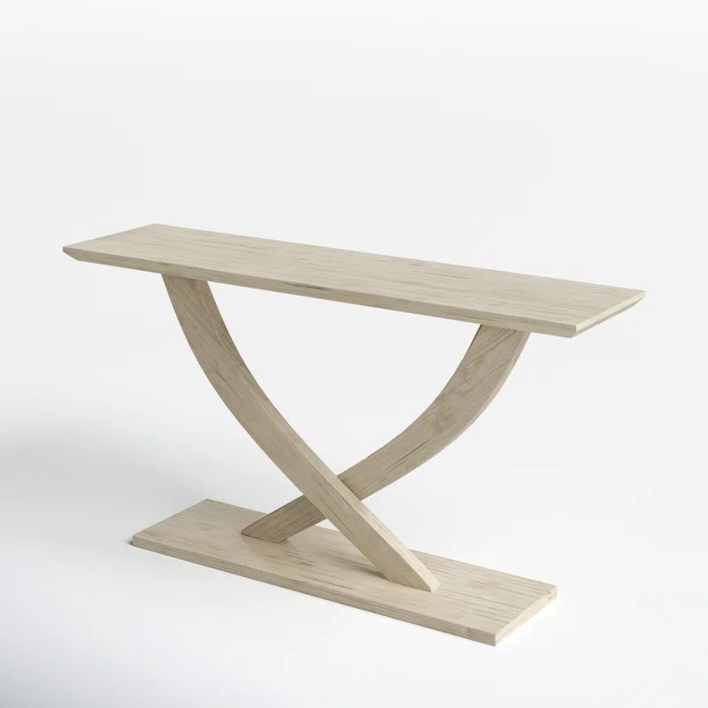 Vanwingerden 57'' Solid Wood Console Table | Wayfair North America