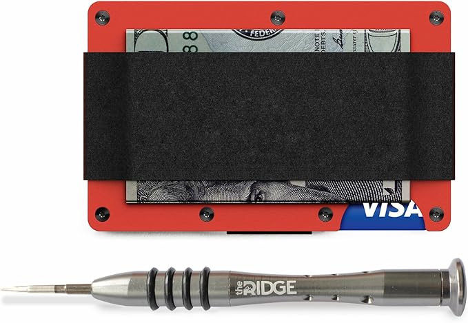 the RIDGE(ザ リッジ) Men's The Ridge Polycarbonate Wallet Thinner Than Smartphone | Amazon (US)