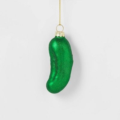 Pickle Glass Christmas Tree Ornament - Wondershop™ | Target