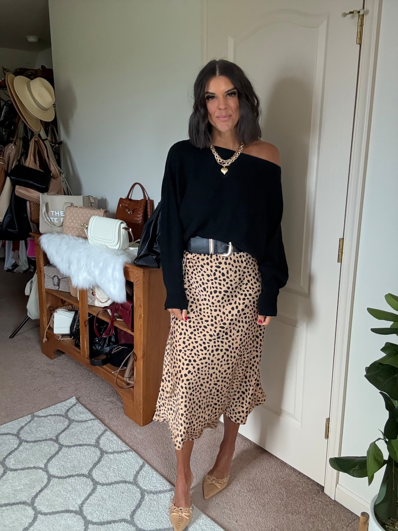 Size small in skirt, sweater is one size fits all

#LTKSeasonal