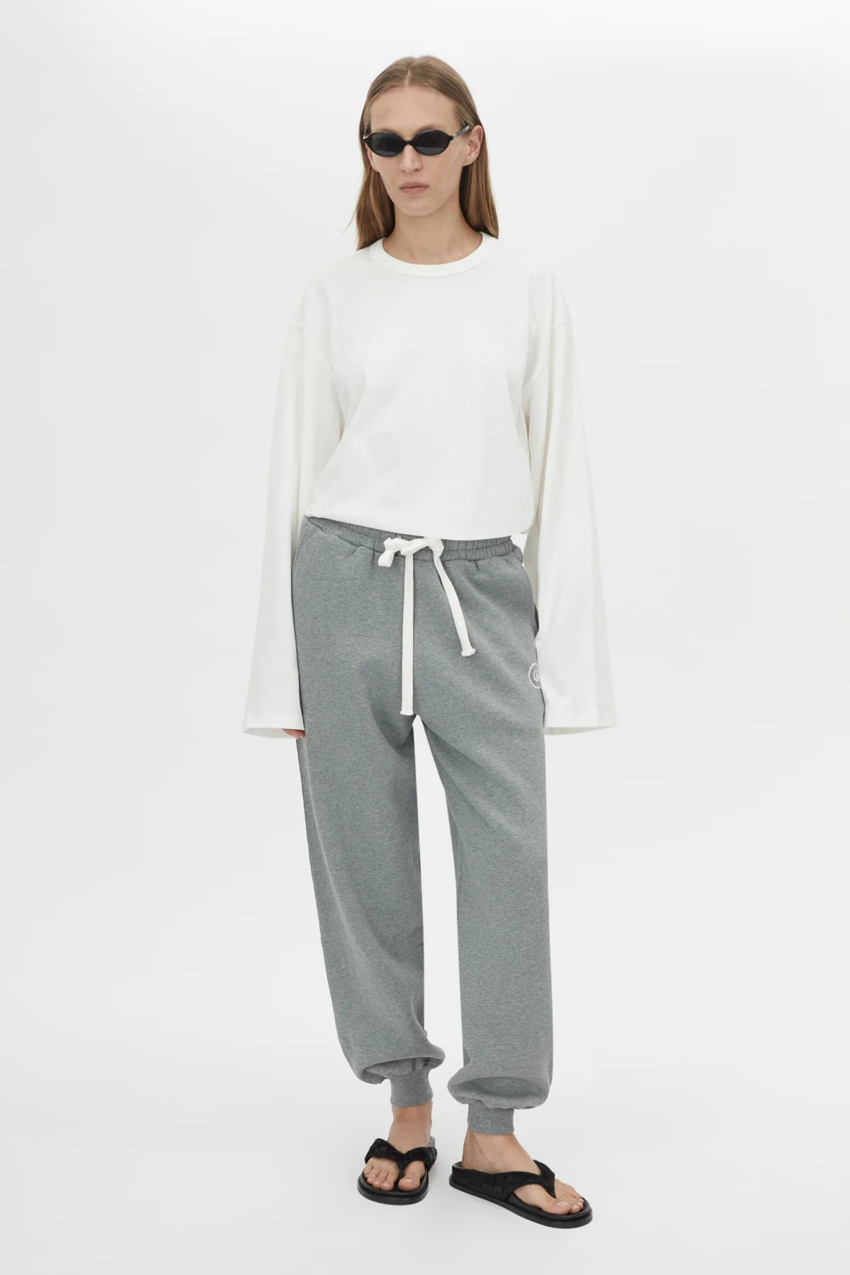 Bonnie Track Pant in Grey Marle - CAMILLA AND MARC® C&M | CAMILLA AND MARC (ANZ)