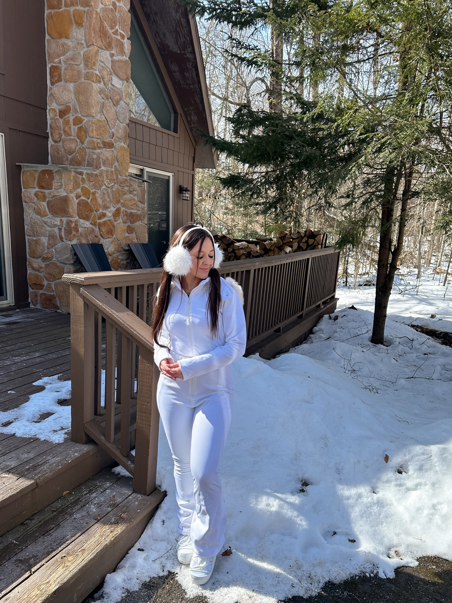 Taking on the snowy slopes in style 

Snowsuit| snow boots| moon boot dupes| all white| ear muffs| cabin| mountains| winter outfits| skiing| ootd 



#LTKshoecrush #LTKtravel #LTKSeasonal