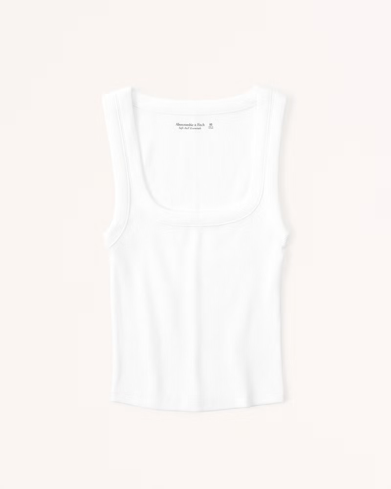 Essential Rib Boy Tank | Abercrombie & Fitch (US)
