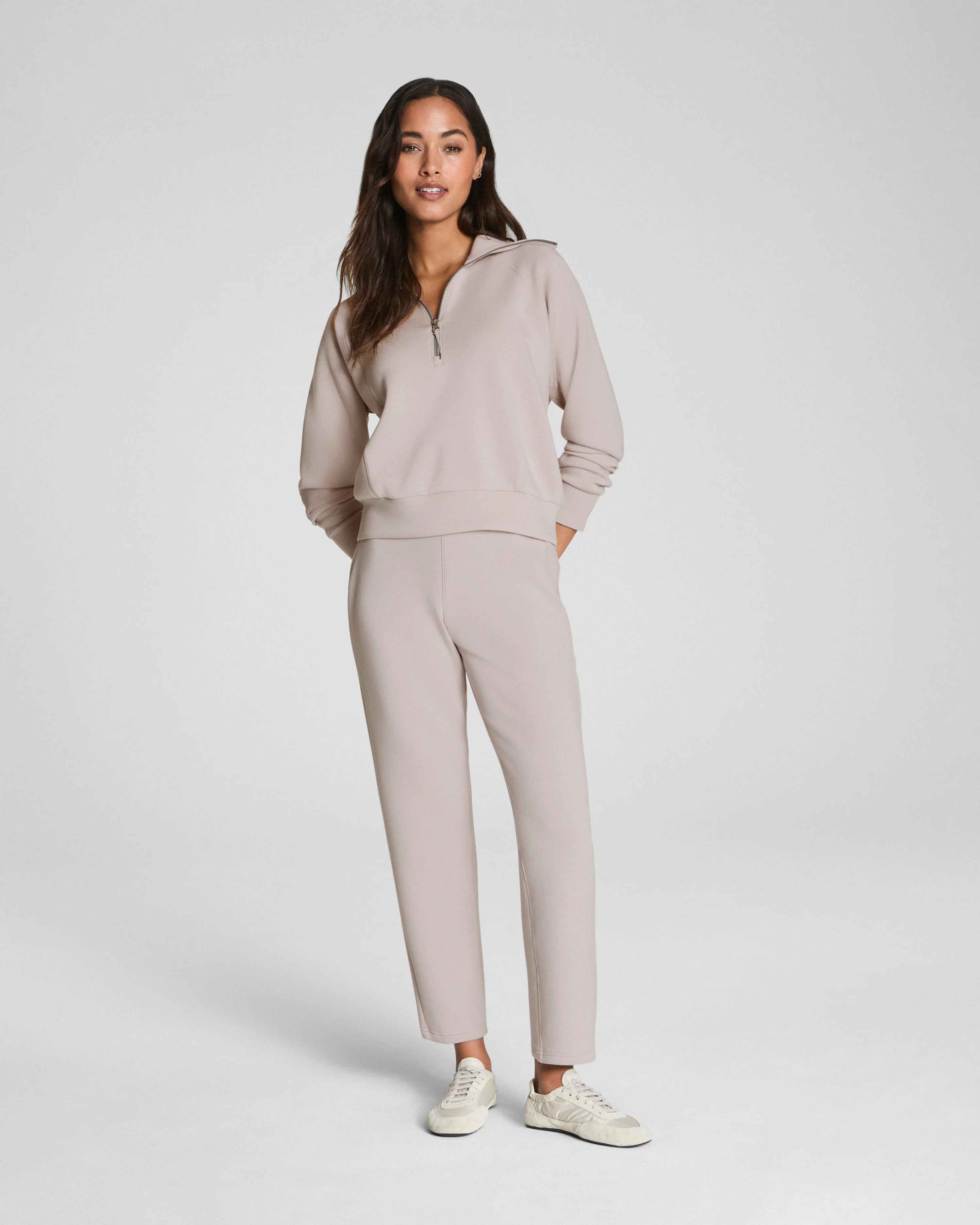 AirEssentials Lightweight Half Zip Sweatshirt | SPANX | Spanx Canada