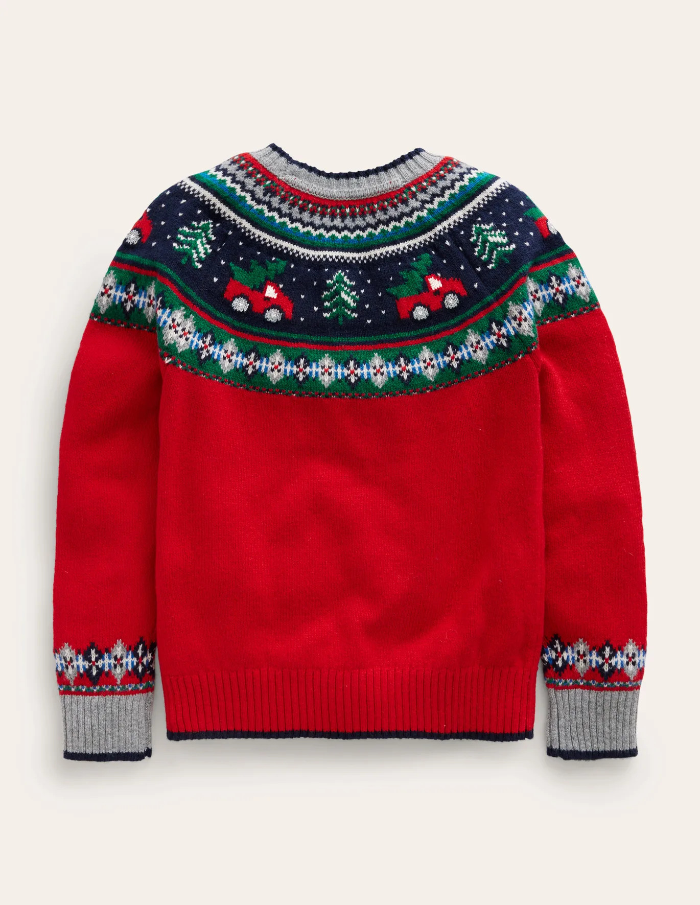 Novelty Fair Isle Sweater | Boden (US)