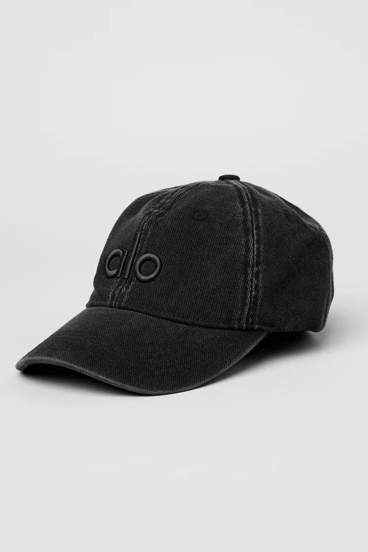 Washed Off-Duty Cap - Vintage Black | Alo Yoga