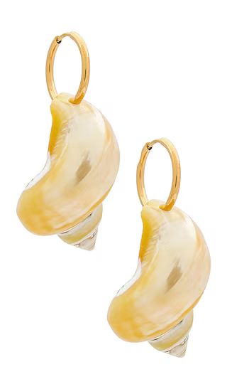 Shell Earrings in Pearl | Revolve Clothing (Global)