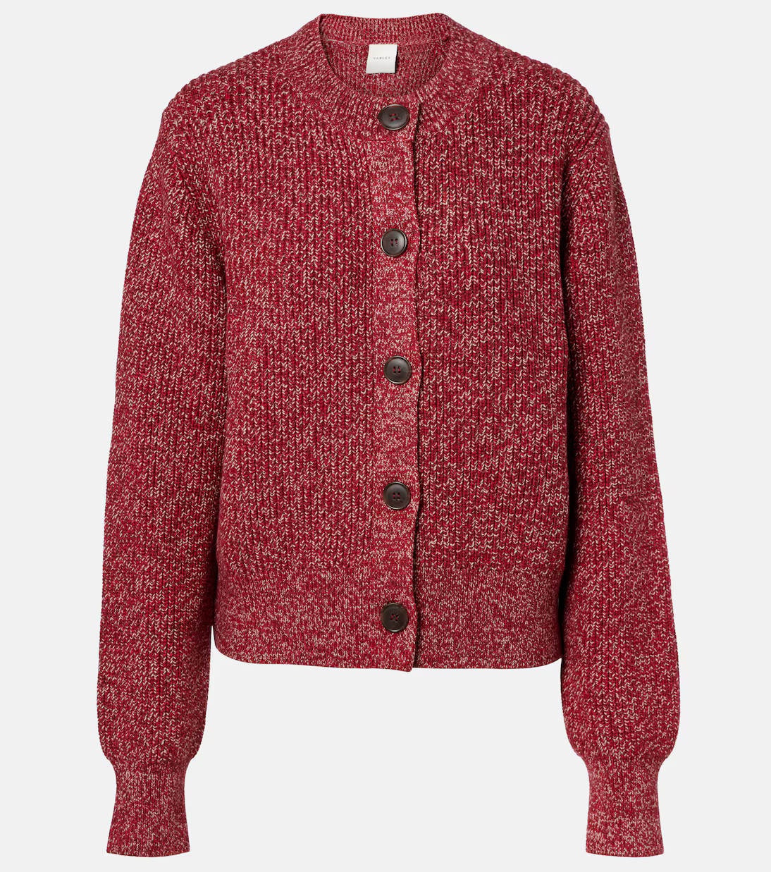 Patricia ribbed-knit cardigan | Mytheresa (INTL)