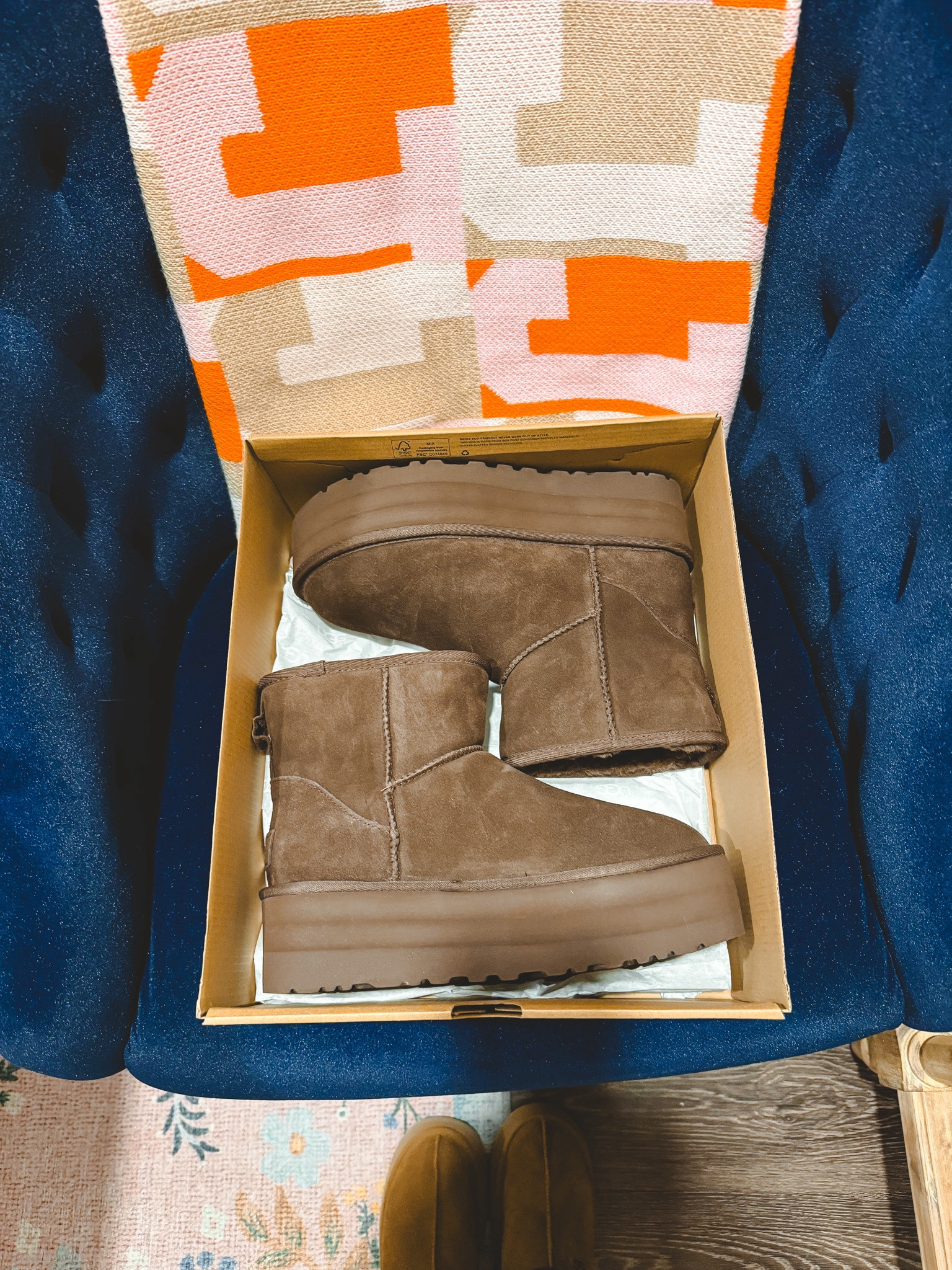 Ugg mini platform boot - I am a 7.5 and get a 7. See my mini review below!

I ordered these boots because my Ultra Minis are looking pretty rough these days and these surpassed my expectations in person! They are SO cute in person, not too clunky and the color is incredible. My Ultra Minis got dirty around the toe from stepping in wet grass and puddles several times, so I think the platform on these will help them from being destroyed by the elements. The dark color also works in my favor to mask dirt! I have some Lululemon flares that are a hair too long, and these will be perfect with those! The mini shaft is also easier to get on than the Ultra Minis. If you’ve tried getting the Ultra Minis on, you know how difficult that can be! I wear a 7.5 and size down to a 7 in most Ugg boots.



#LTKshoecrush #LTKGiftGuide #LTKSeasonal