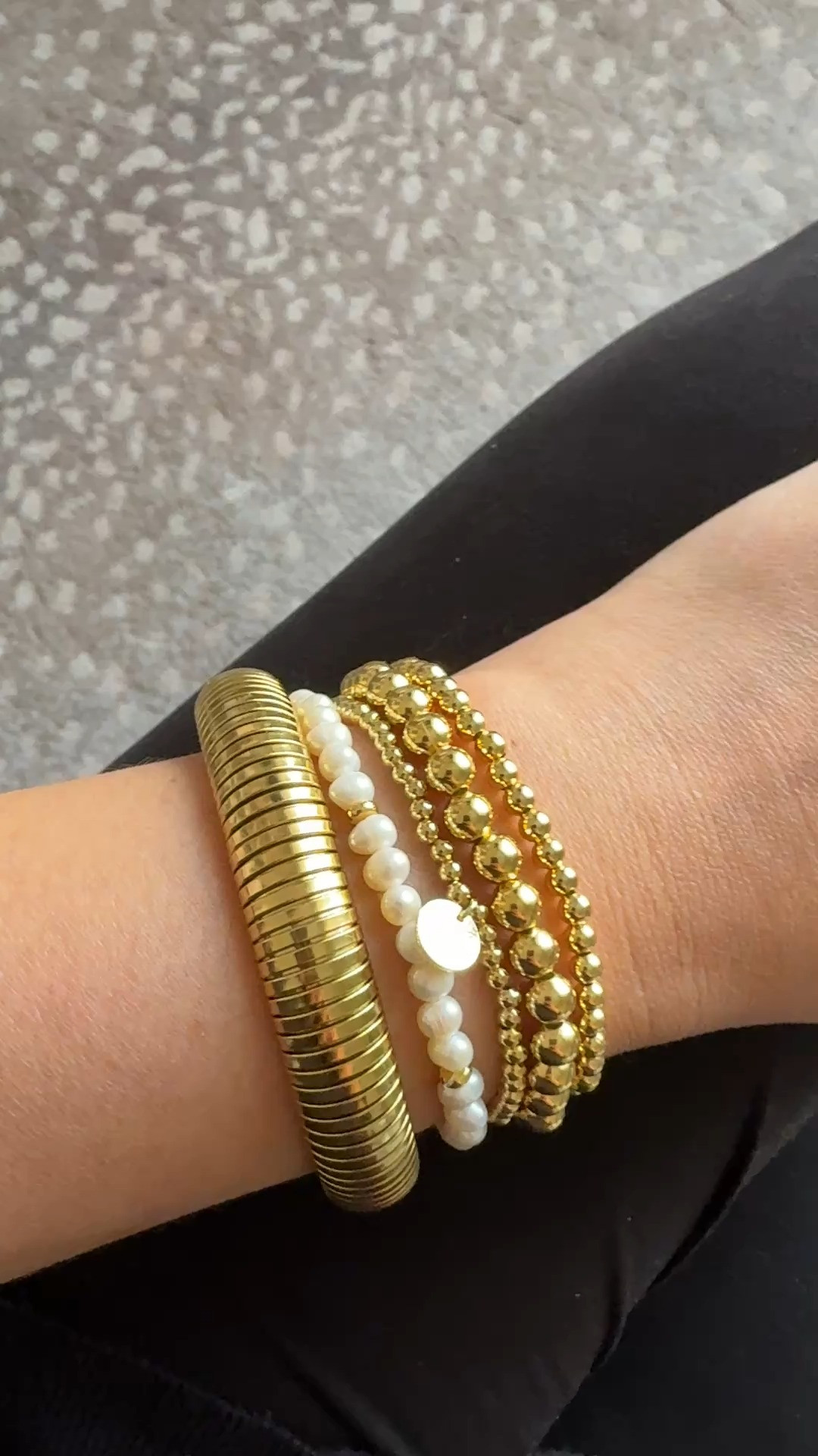 Mother's Day gifts, Mother's Day gift idea, Bracelet stack, bracelets, jewelry, accessories, gold accessories, bangles, jewelry,  

 #LTKGiftGuide #LTKFindsUnder50 #LTKFindsUnder100