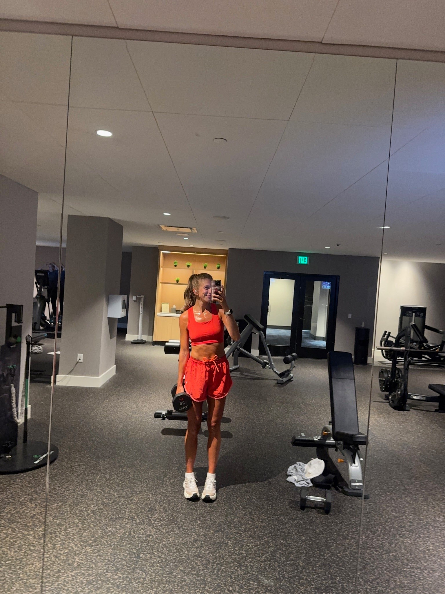 Day 2 LTKCon workout OOTD 🤍 Everything is FP Movement + wearing a medium in all pieces! Also wearing my nippies under the sports bra

#LTKCon #LTKootd #LTKfitnessgoals